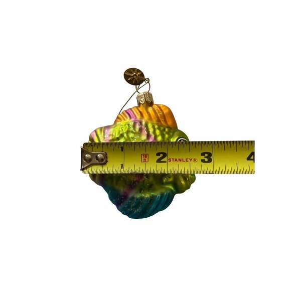Christopher Radko Deep Sea Delight Tropical Fish Ornament - Picture 3 of 3